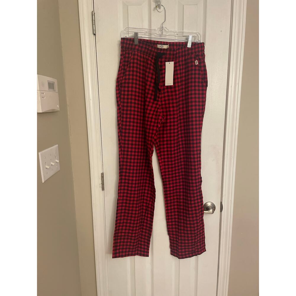 UGGS Pajama Pants in LumberJack Plaid, red/black, A60